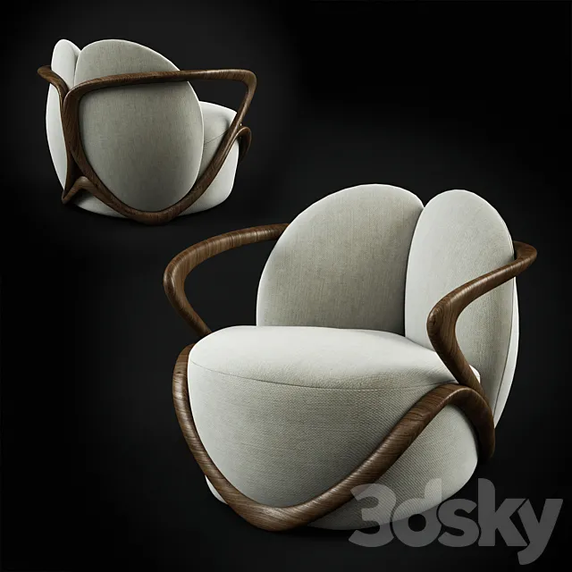 Hug by Giorgetti 3D Model