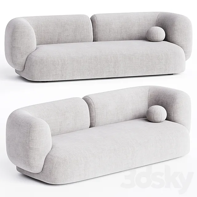 Hug Sofa Fabric 3D Model