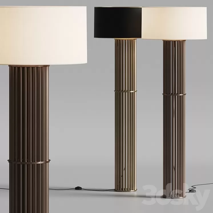 Hugues Chevalier Danton Floor Lamps 3D Model Free Download Hugues Chevalier Danton Floor Lamps 3D Model Free Download