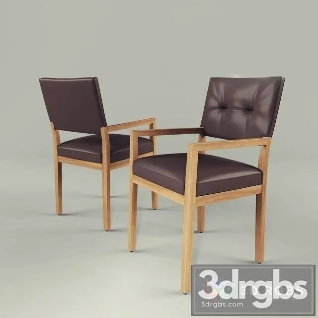Hulsta D172 Chair 3D Model Download