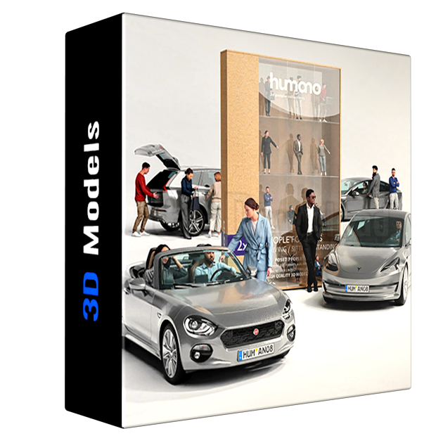 Humano 3D – 2211 – People for cars