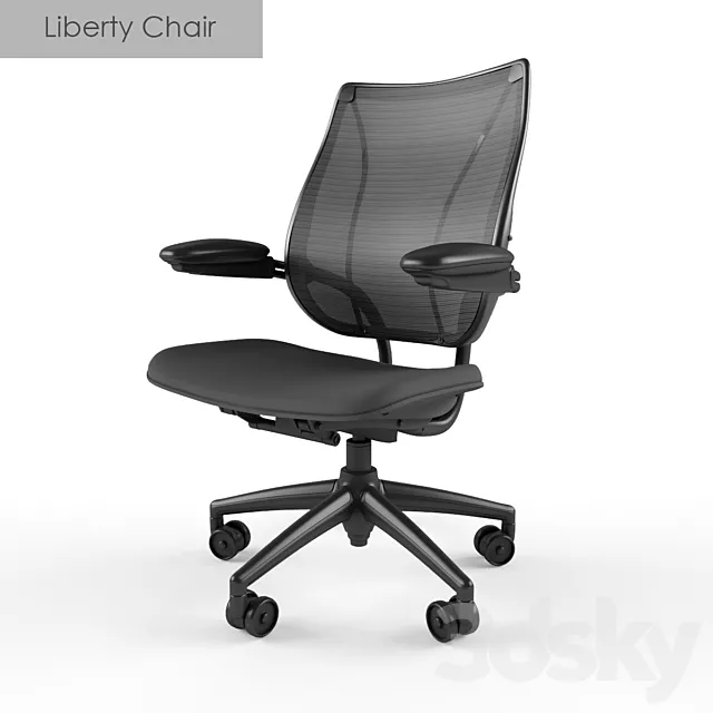 Humanscale Liberty Chair 3D Model Humanscale Liberty Chair 3D Model