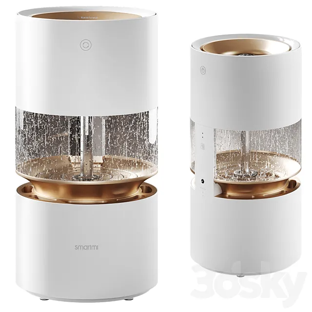 Humidifier Smartmi Rainforest 3D Model