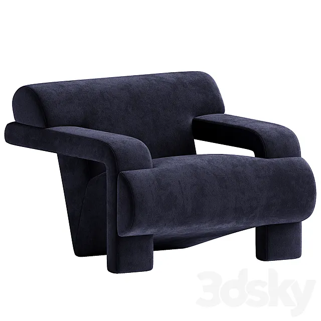 Humphrey Armchair 3DModel Humphrey Armchair 3DModel
