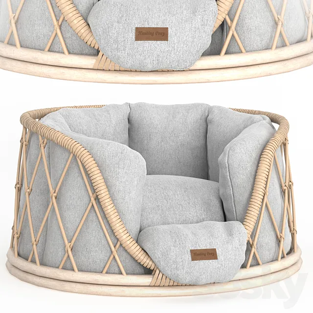 Hunting Pony Bed from the Pony-Nabalkoni vine 3D Model Hunting Pony Bed from the Pony-Nabalkoni vine 3D Model