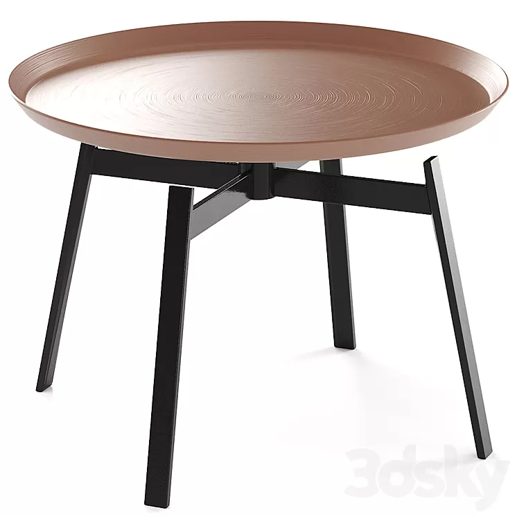 Husk Small by BB Italia Side Table 3D Model Free Download