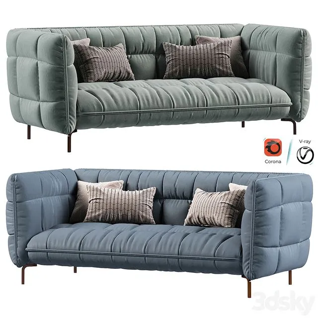 Husk Sofa 3D Model