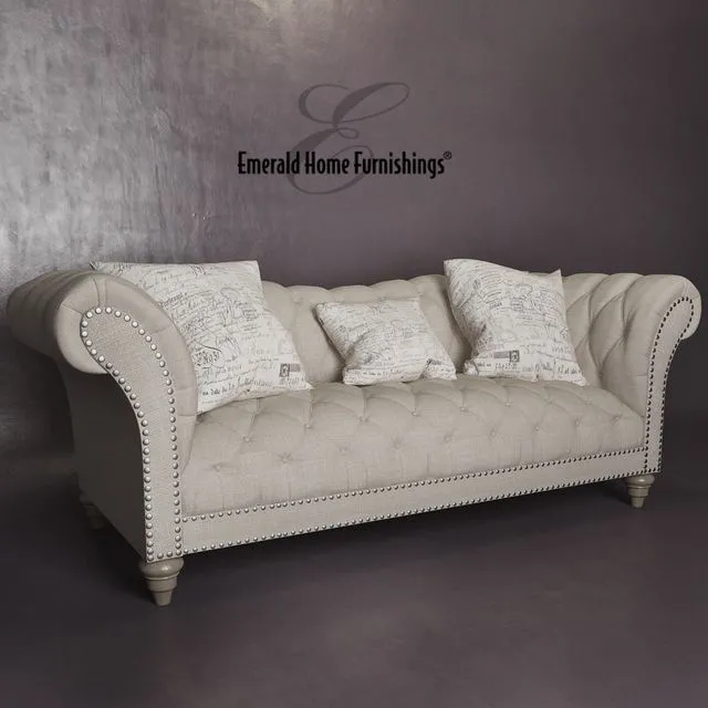Hutton Sofa by Emerald Home Furnishings 3D Model