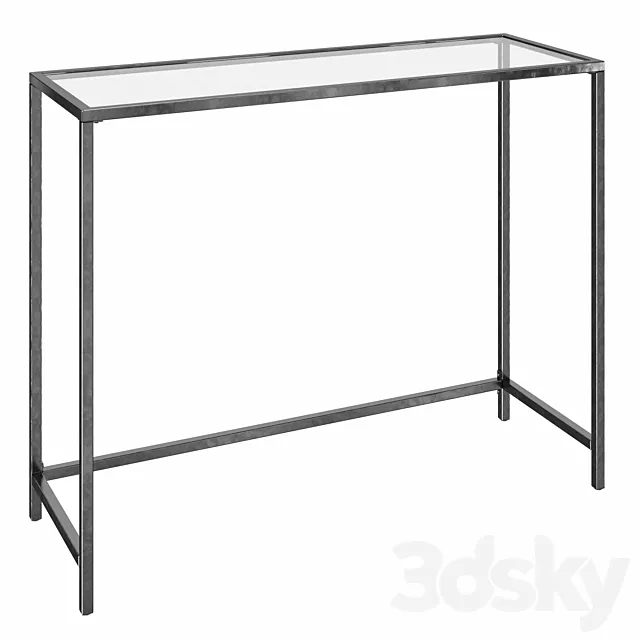 Huxley 39.4 ” Console Table 3D Model