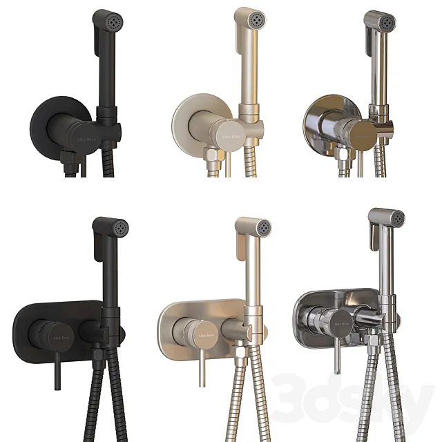 Hygienic shower Allen Brau Priority 3D Model