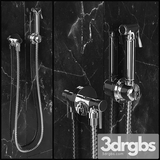 Hygienic Shower Daniel Oasis 1000dc 3D Model Download