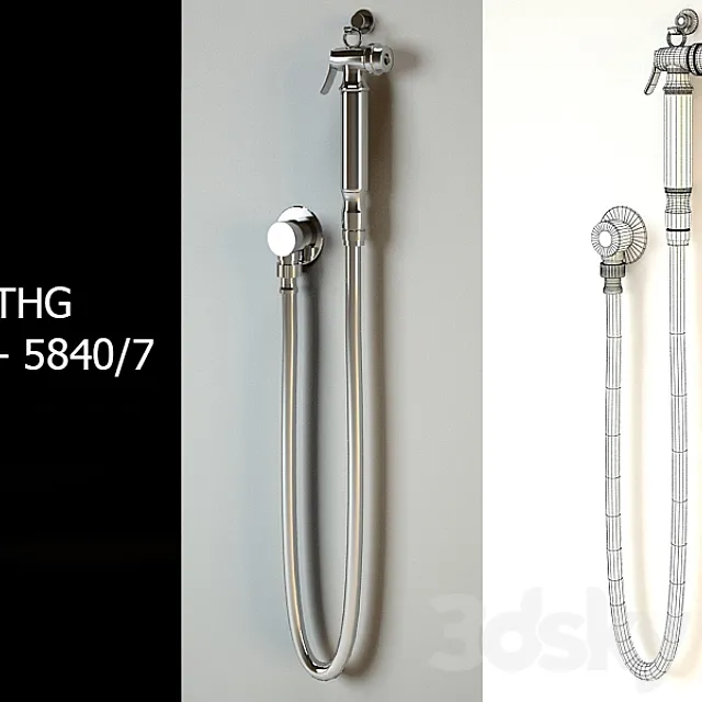 Hygienic shower THG U4F – 5840_7 3D Model
