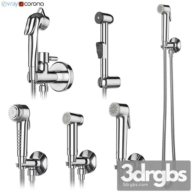 Hygienic Souls Set 78 Grohe Griferias Galindo 3D Model Download