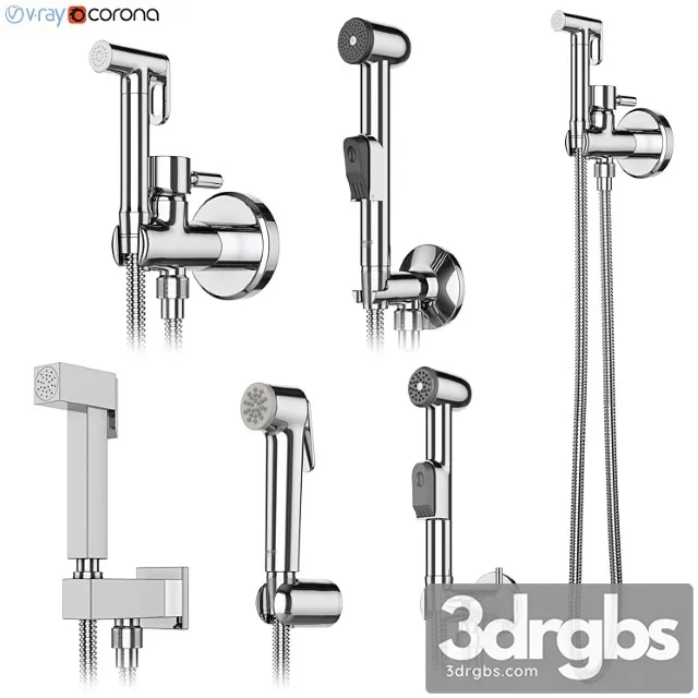 Hygienic Souls Set 79 Grohe Griferias Galindo Ravak Gessi 3D Model Download