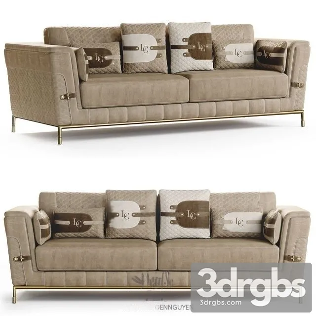 Hypnose Sofa 3D Model Download