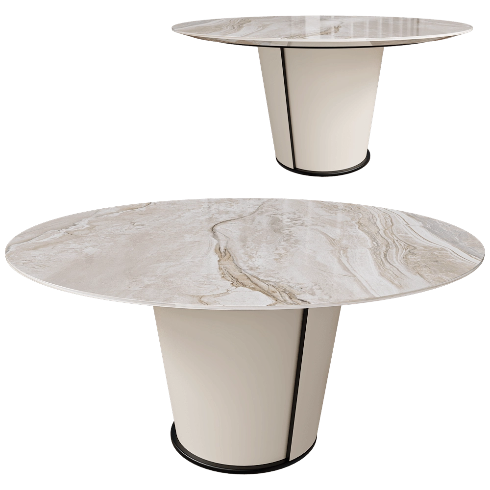 i 4 Mariani – Table Papier 3D Model