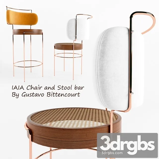 Iaia chair & stool bar Iaia chair & stool bar