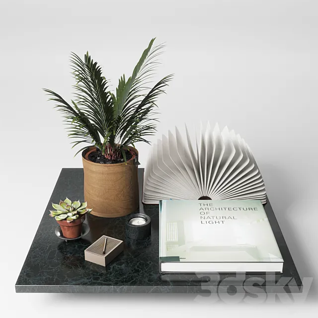 ib_scandinavian decor set_01 3D Model ib_scandinavian decor set_01 3D Model