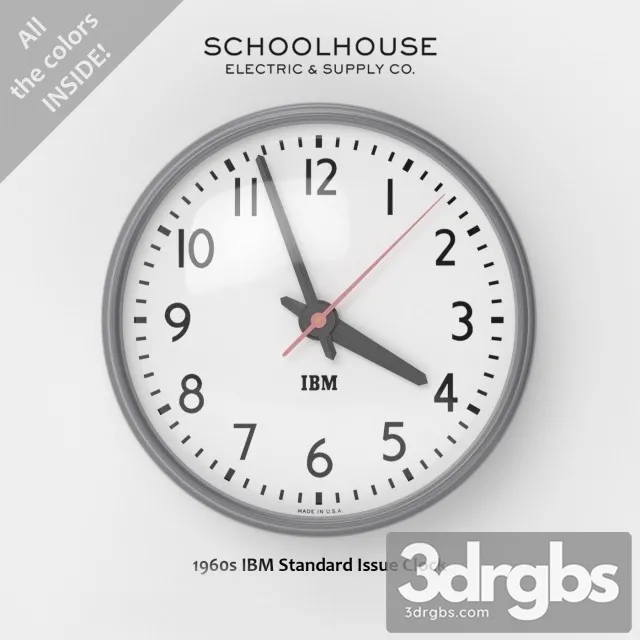 IBM Clock 3D Model Download