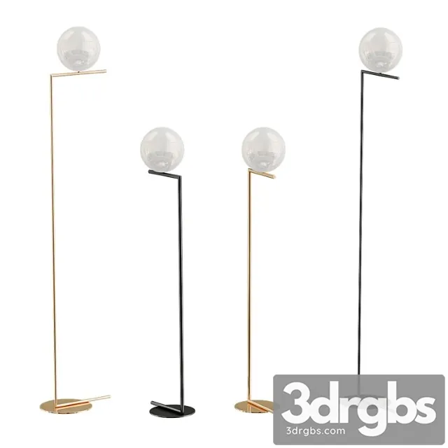 Ic Floor Lamp 1 3D Model Download
