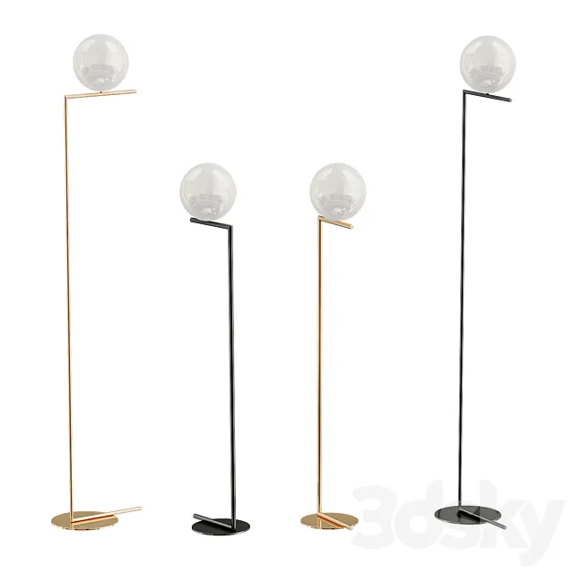 IC Floor Lamp 3D Model