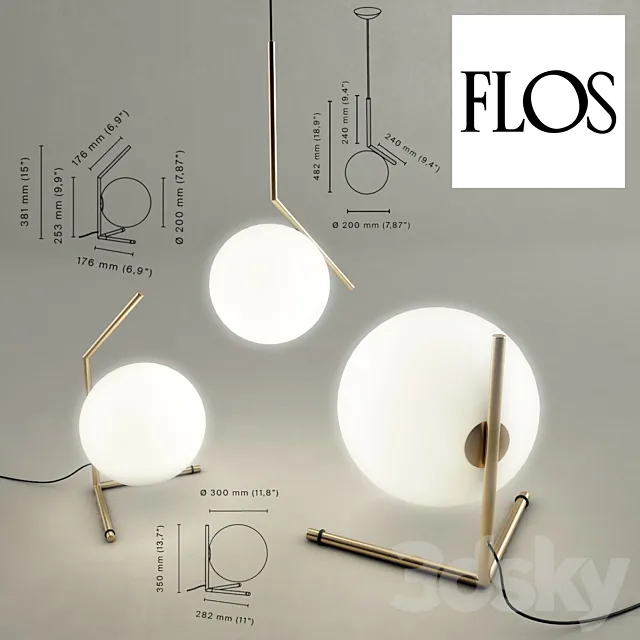 IC Light by Flos 3DModel
