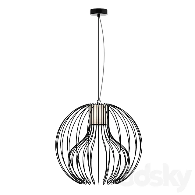 Icaro Ball Light by Brian Rasmussen 3D Model Icaro Ball Light by Brian Rasmussen 3D Model