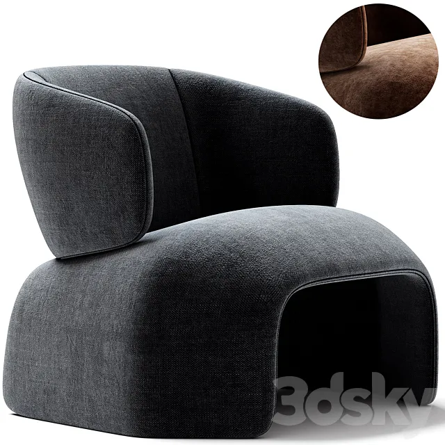 ICARUS Armchair By Linteloo 3D Model ICARUS Armchair By Linteloo 3D Model
