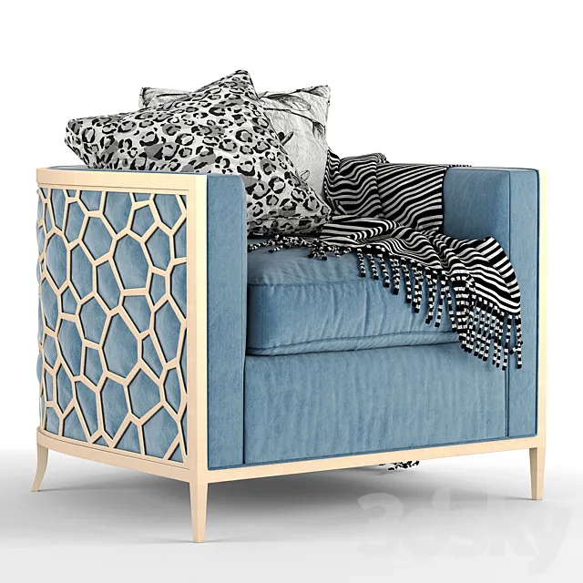 Ice Breaker Caracole chair 3D Model