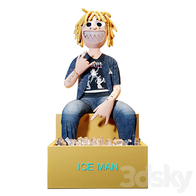ICE MAN 3DModel ICE MAN 3DModel