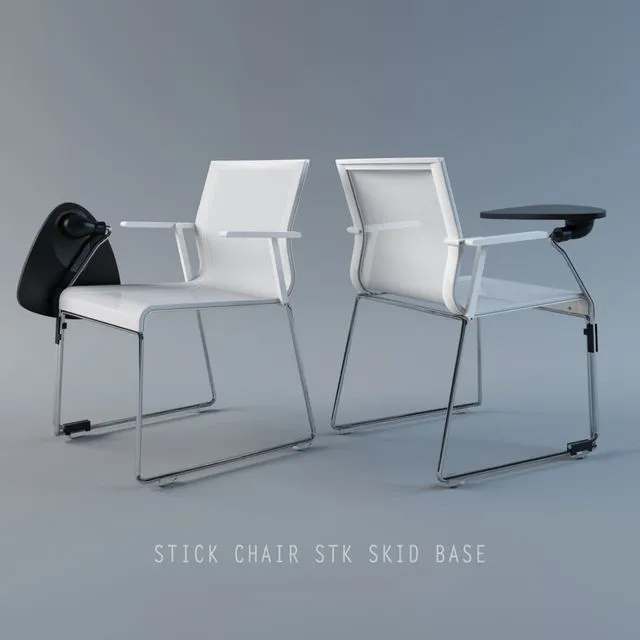 ICF STICK CHAIR 3D Model ICF STICK CHAIR 3D Model