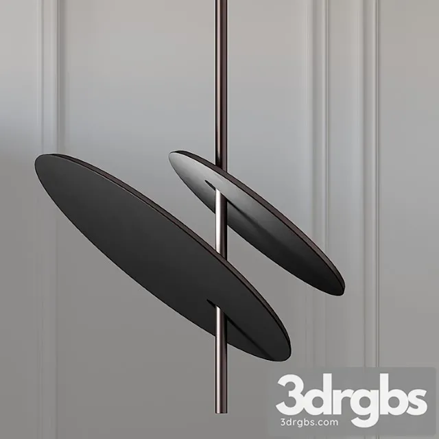 Icone Luce Lua 2c Pendant Light 3D Model Download