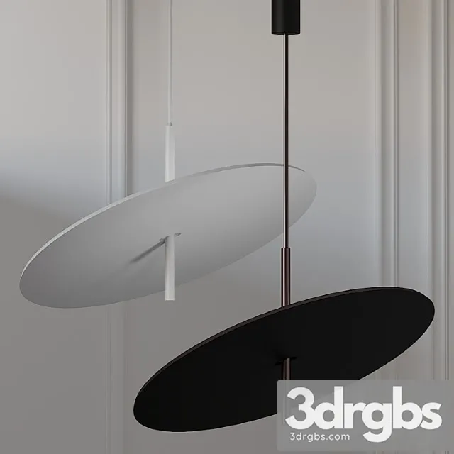 Icone luce lua 60 ceiling pendand light 3D Model Download