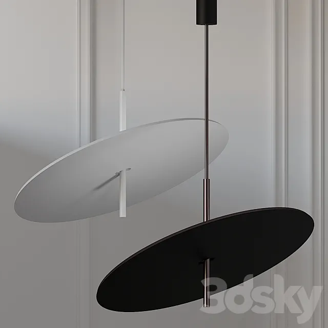 iCone Luce Lua 60 Ceiling Pendand light 3D Model