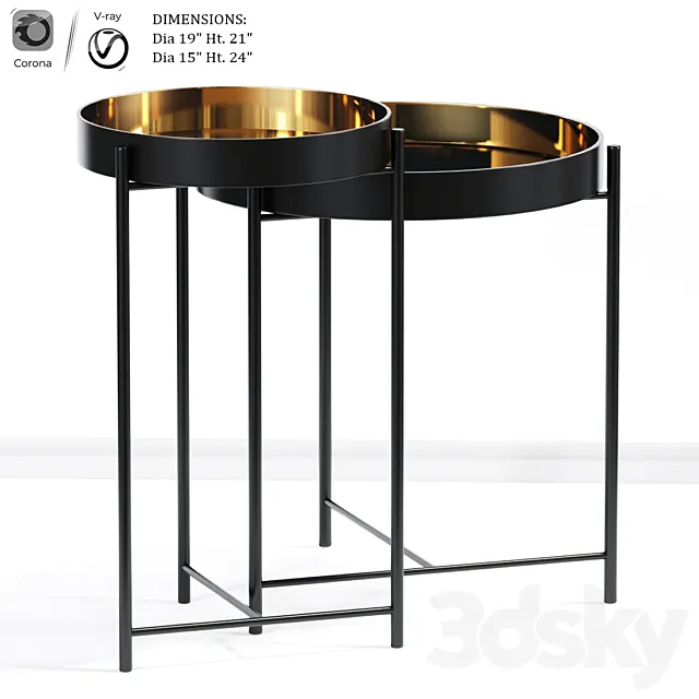 IDA Console Table 3DModel IDA Console Table 3DModel