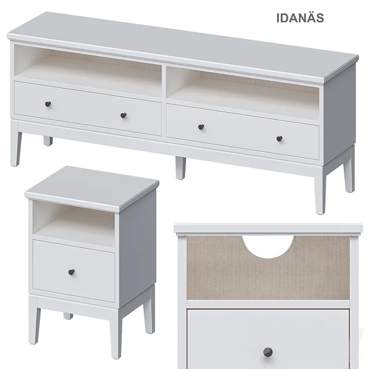 IDANÄS IKEA Stand 3D Model Free Download IDANÄS IKEA Stand 3D Model Free Download