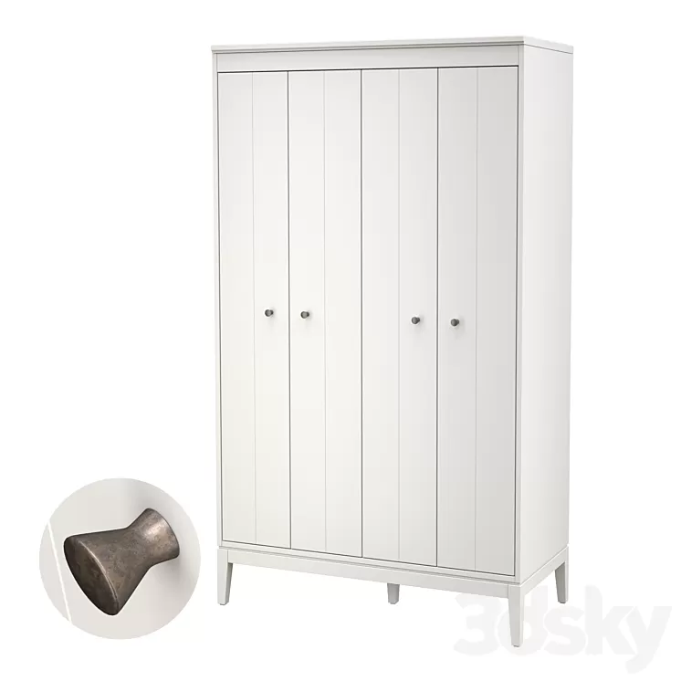 IDANAS wardrobe by IKEA 3D Model