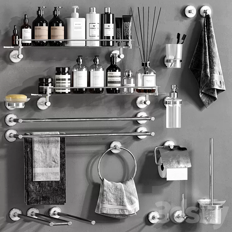 IDDIS accessories 3D Model