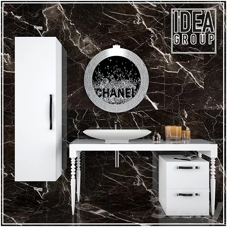 idea group "deko" 3D Model idea group "deko" 3D Model