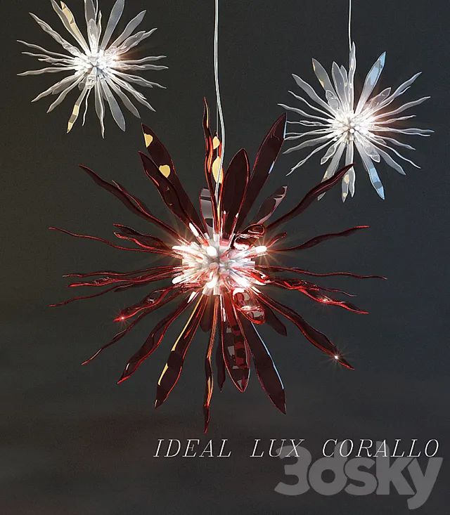 Ideal Lux Corallo 3DModel Ideal Lux Corallo 3DModel