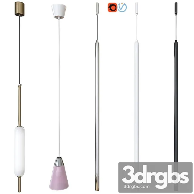 Ideal lux ultrathin. ikea rest. asora one 3D Model Download