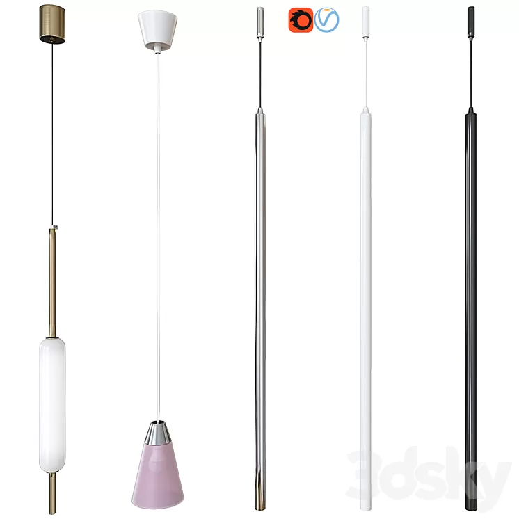 Ideal Lux ULTRATHIN. IKEA REST. ASORA ONE 3D Model Ideal Lux ULTRATHIN. IKEA REST. ASORA ONE 3D Model