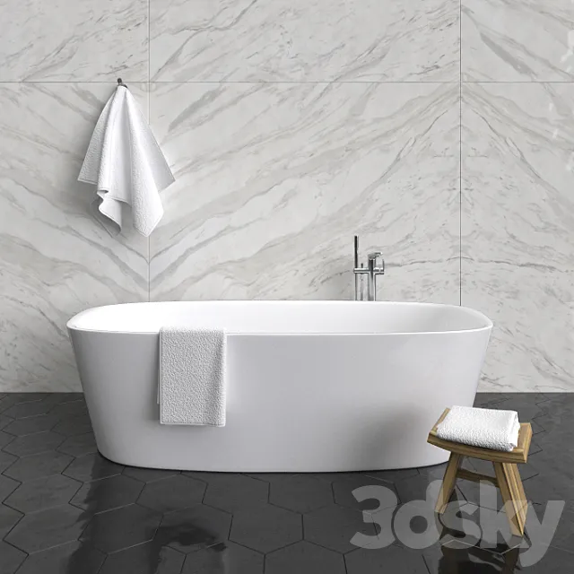 Ideal Standard Bathtub Dea and Melange Mixer 3D Model