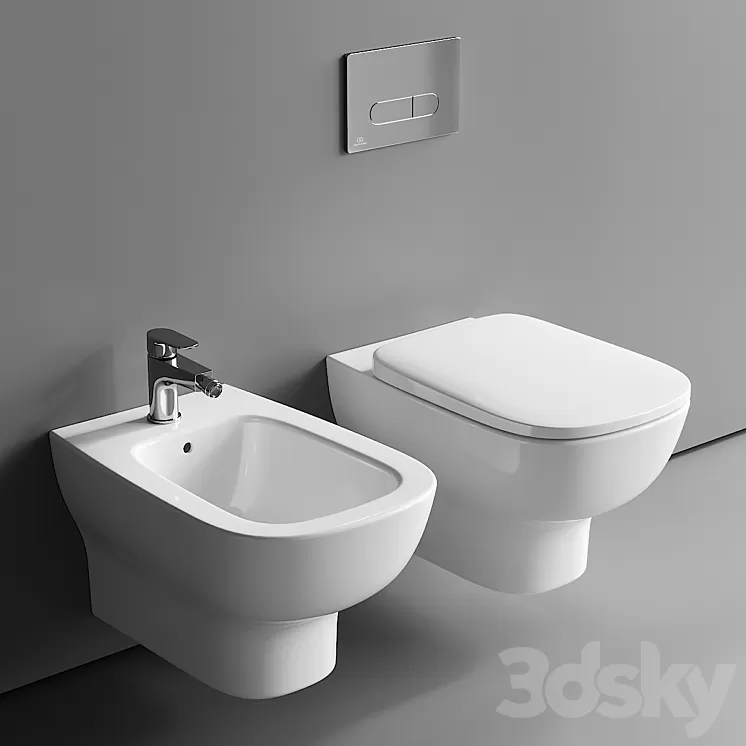 Ideal Standard Esedra Wall-Hung WC 3D Model Free Download Ideal Standard Esedra Wall-Hung WC 3D Model Free Download
