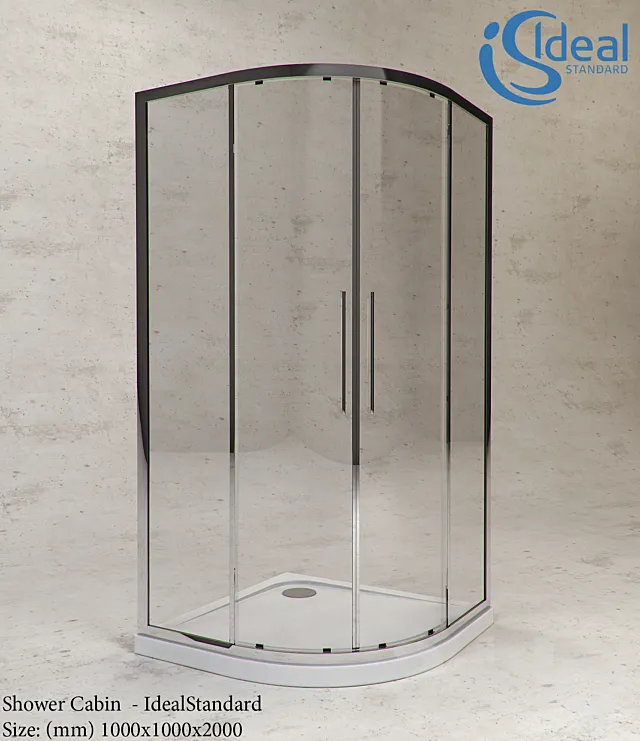 Ideal Standard – Shower Cabin 3DModel Ideal Standard – Shower Cabin 3DModel