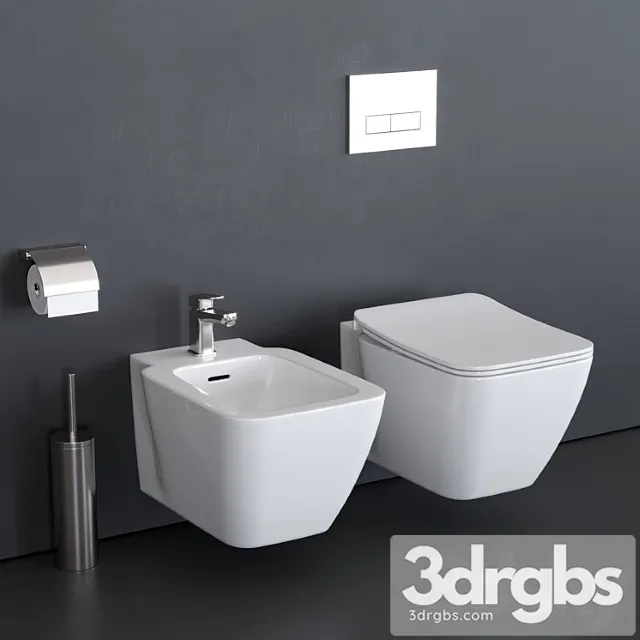 Ideal Standard Strada ii Wall Hang Wc Art T2997 Art T2971 3D Model Download