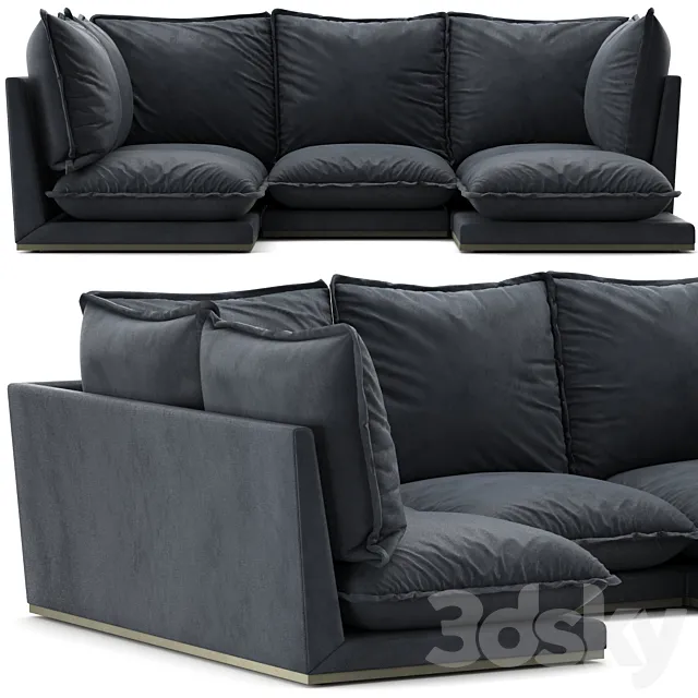 IdealBeds cosa velvet 3D Model IdealBeds cosa velvet 3D Model