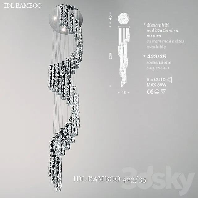 IDL BAMBOO 423_35 3DModel IDL BAMBOO 423_35 3DModel