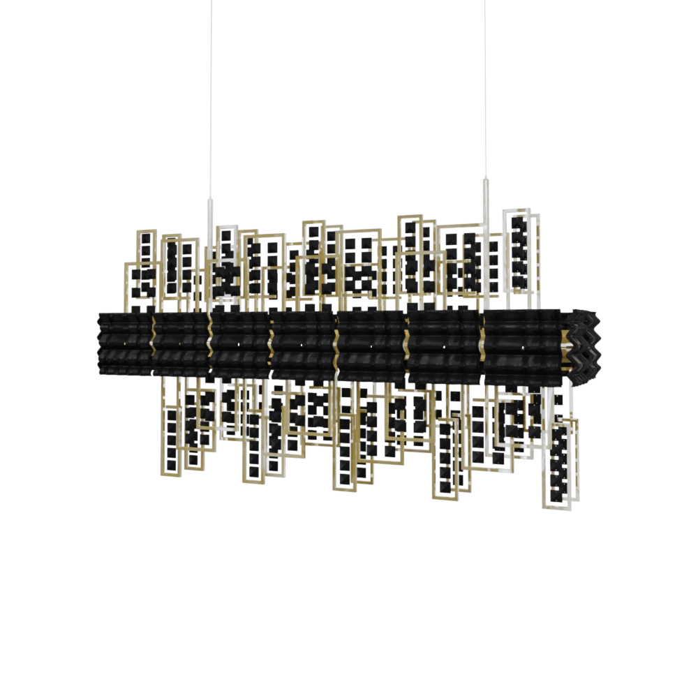 IDL Italian Design Lighting – Chandelier Crystalline 494/12 3D Model
