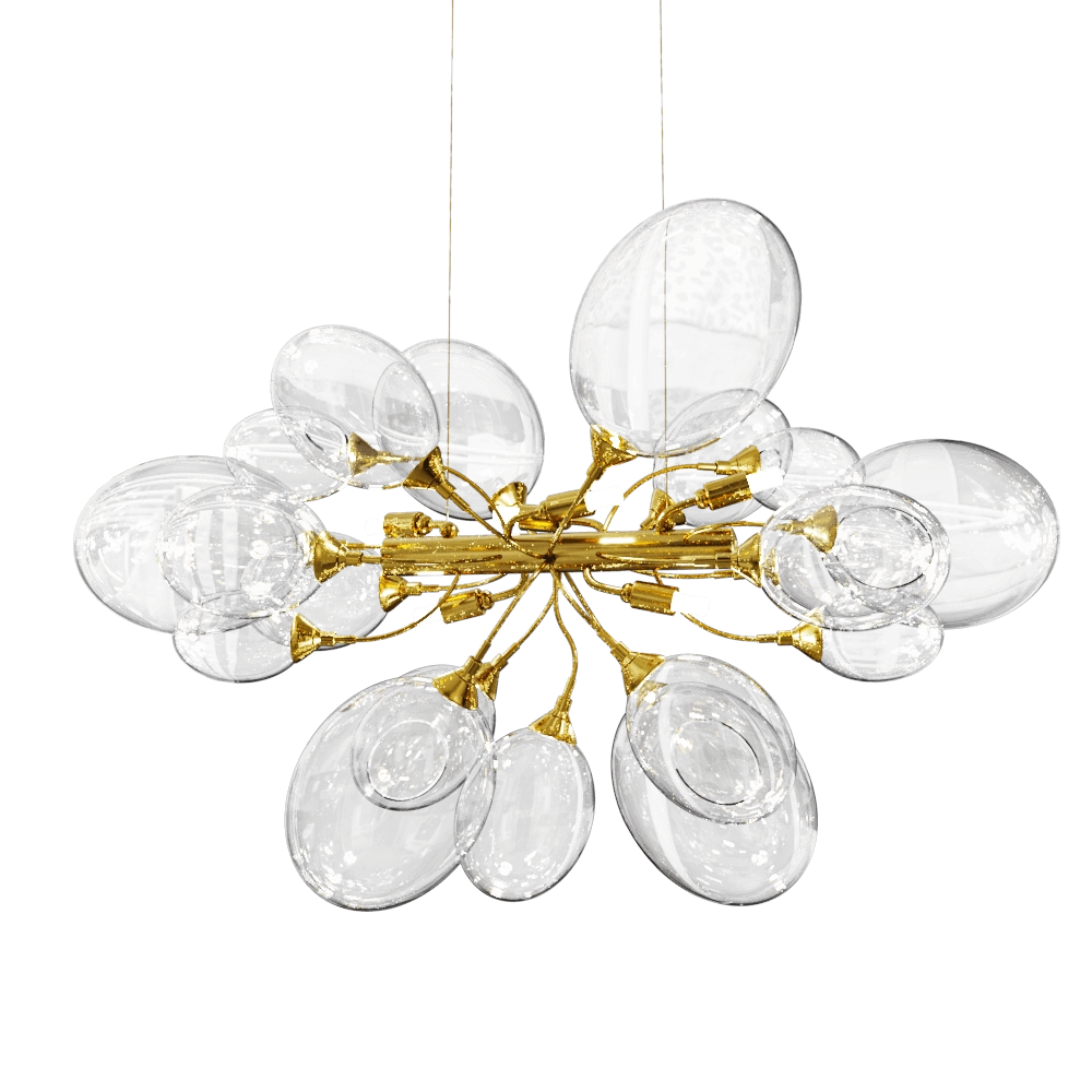 IDL Italian Design Lighting – Chandelier Nuvola Suspension 372/6S 3D Model